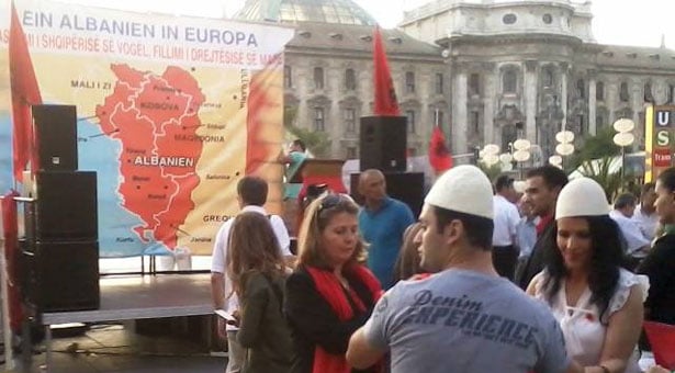 Αλβανοί παρουσίασαν χάρτη της Μεγάλης Αλβανίας με την Πάργα και όχι μόνο!