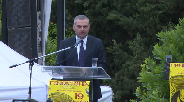 Η παραδειγματική ομιλία του Αρμένιου γενοκτονολόγου, Χαΐκ Ντεμογιάν, στις εκδηλώσεις μνήμης στο Σύνταγμα