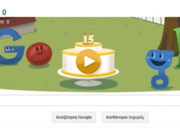 Η Google έχει γενέθλια και κερνάει γλυκά και καραμέλες!