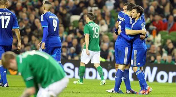 Ιρλανδία - Ελλάδα: 0 - 1