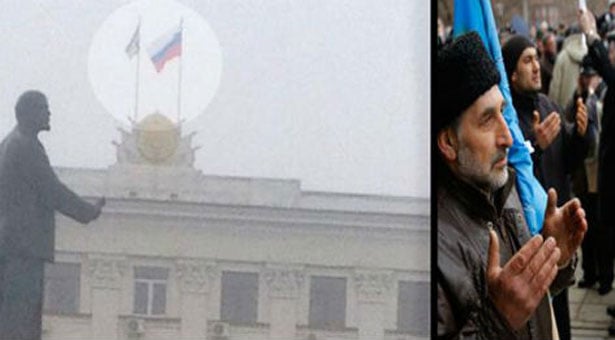 Μυρίζει μπαρούτι στην Κριμαία ... ύψωσαν τη ρωσική σημαία