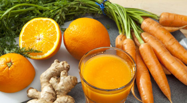 7 θρεπτικά φρούτα και λαχανικά με πορτοκαλί χρώμα