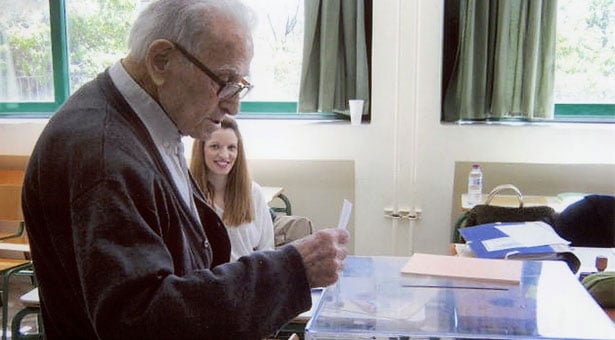 Ο γηραιότερος ψηφοφόρος στην Ελλάδα είναι Πόντιος!