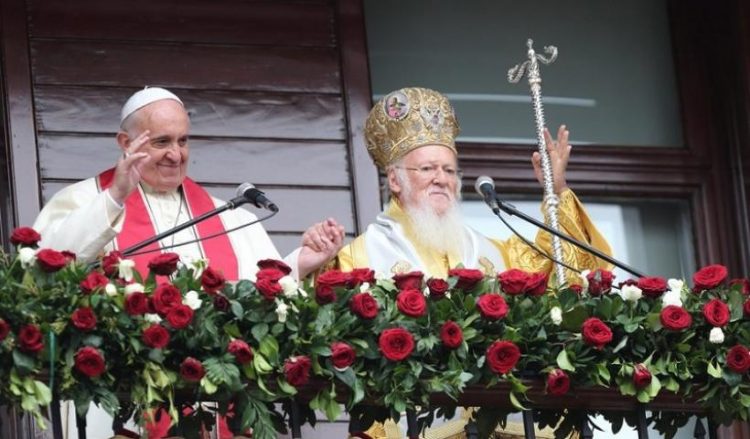 Историческая встреча Вселенского Патриарха и Папы Римского