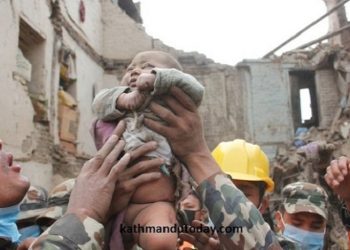 Θαύμα με βρέφος στον φονικό σεισμό του Νεπάλ