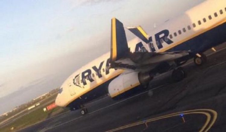 Δύο αεροπλάνα της Ryanair συγκρούστηκαν στο Δουβλίνο!
