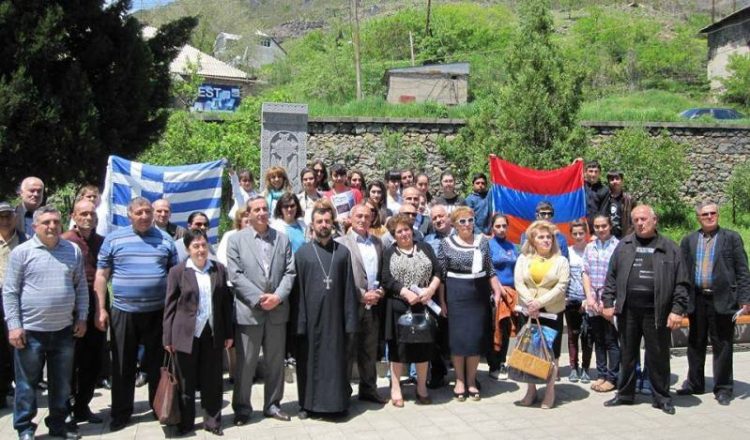 Μνημόσυνο για τους Πόντιους στο Αλαβερδί της Αρμενίας (φωτο)
