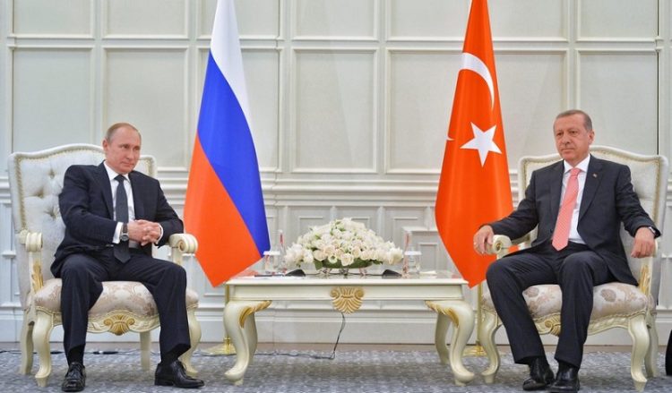 Συνομιλίες Πούτιν - Ερντογάν στο Μπακού
