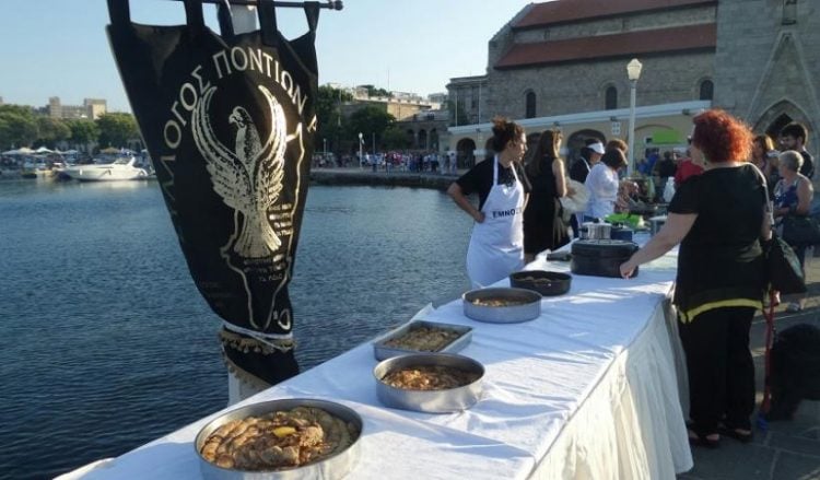 Начался I Фестиваль Понтийской Кулинарии на острове Родос