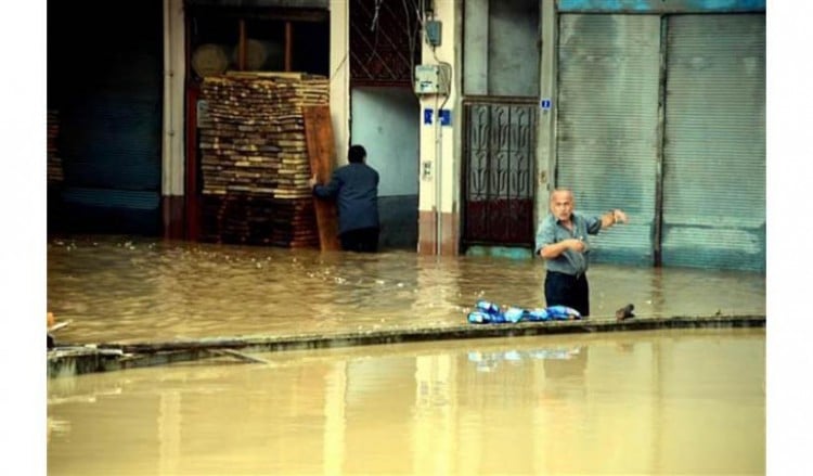 Катастрофические последствия от наводнения в Понте (фото-видео)