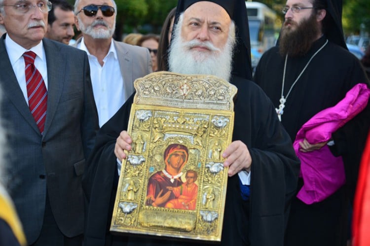 Προσκύνημα της Παναγίας Σουμελά και των λειψάνων του Αγίου Γεωργίου Καρσλίδη στην Αργυρούπολη