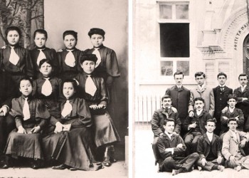 Μερζιφούν 1912: Ψηφοφορία δια την συμφοίτησιν αρρένων και θηλέων εις τα Ελληνικά σχολεία μέσης εκπαιδεύσεως - Cover Image