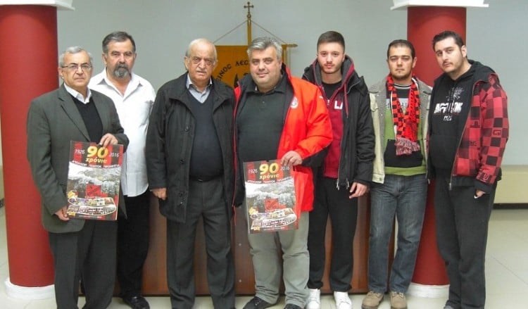 Απόλλων Καλαμαριάς: Επίσκεψη στα γραφεία της Ευξείνου Λέσχης Κοζάνης