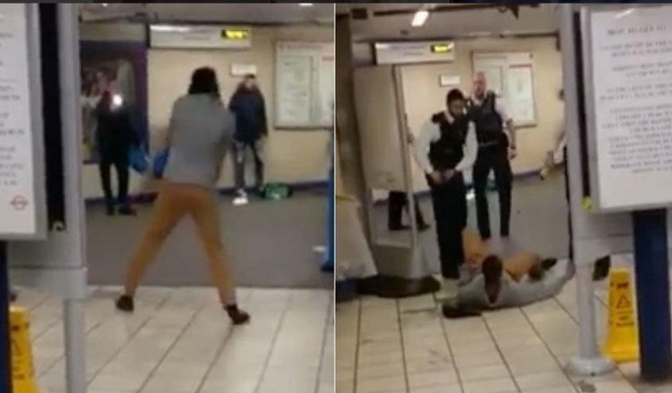 Τρόμος στο μετρό του Λονδίνου – Άγνωστος τραυμάτισε με μαχαίρι επιβάτες (βίντεο)