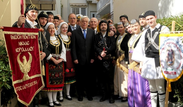 Литургия в память о братьях Ипсиланти в присутствии Президента Греции (фото, видео)