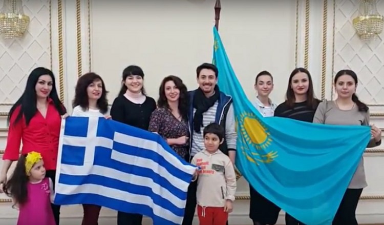 Понтийская молодежь со всего мира поздравляет с Днем Независимости Греции (видео)