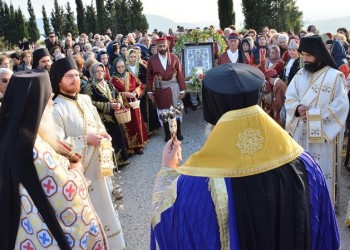 Η Παναγία η Μικρασιάτισσα στην Παναγία Άξιον Εστί Μεσαίου Θεσσαλονίκης