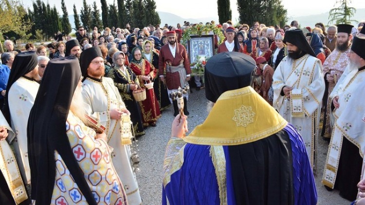Η Παναγία η Μικρασιάτισσα στην Παναγία Άξιον Εστί Μεσαίου Θεσσαλονίκης