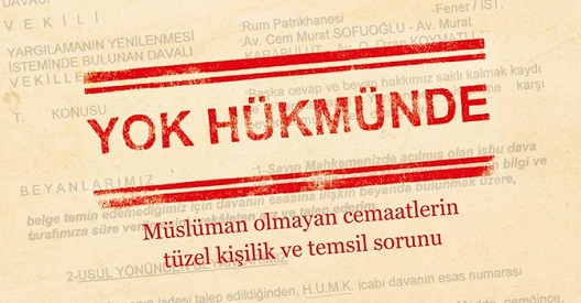 Νέο βιβλίο για τη νομική προσωπικότητα των μη μουσουλμανικών μειονοτήτων στην Τουρκία