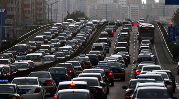 Κυκλοφοριακό χάος στους δρόμους λόγω κινητοποιήσεων
