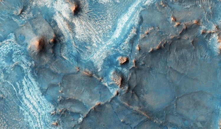 Ενδείξεις για τέσσερις υπόγειες λίμνες με αλμυρό νερό στον Άρη