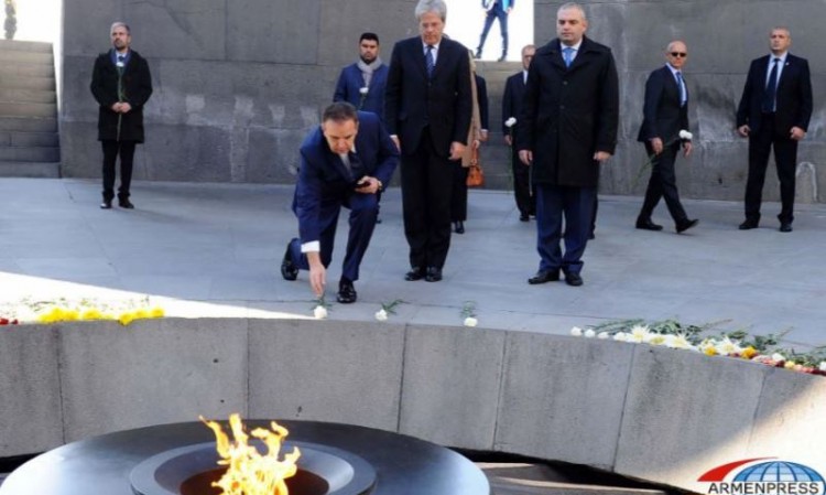 Φόρο τιμής στα θύματα της Γενοκτονίας των Αρμενίων από τον Ιταλό ΥΠΕΞ