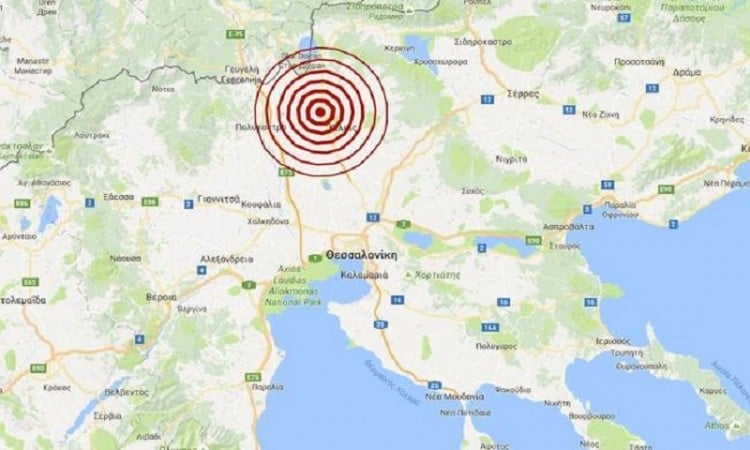 Νέος σεισμός 3,6 βαθμών Ρίχτερ στο Κιλκίς