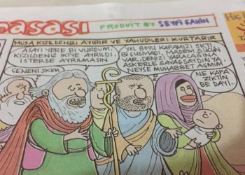 Λουκέτο σε τουρκικό περιοδικό λόγω... γελοιογραφίας του Μωυσή