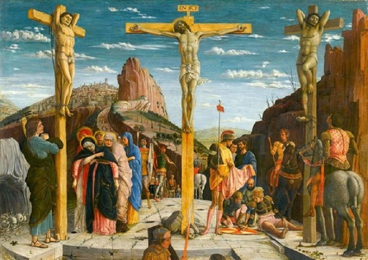 Η «Σταύρωση», έργο του Αντρέα Μαντένια, που βρίσκεται στο Μουσείο του Λούβρου (πηγή: Andrea Mantegna/The Yorck Project, 2002)