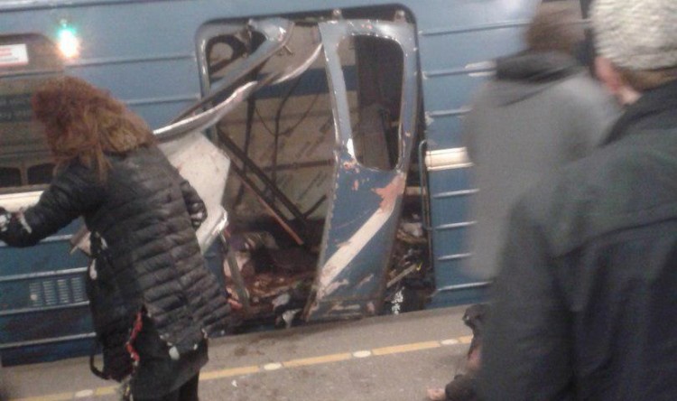 Διπλό πολύνεκρο χτύπημα στο μετρό της Αγίας Πετρούπολης