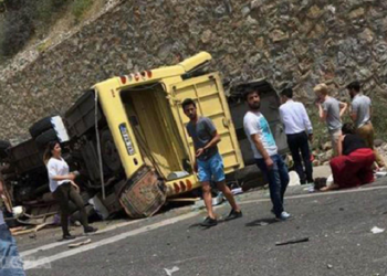 Τραγικό δυστύχημα με τουριστικό λεωφορείο στη Μαρμαρίδα