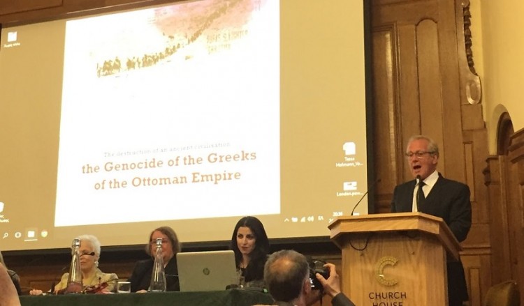 Ένας λόρδος στηρίζει τις προσπάθειες για την αναγνώριση της Γενοκτονίας των Ελλήνων του Πόντου και της Ανατολής