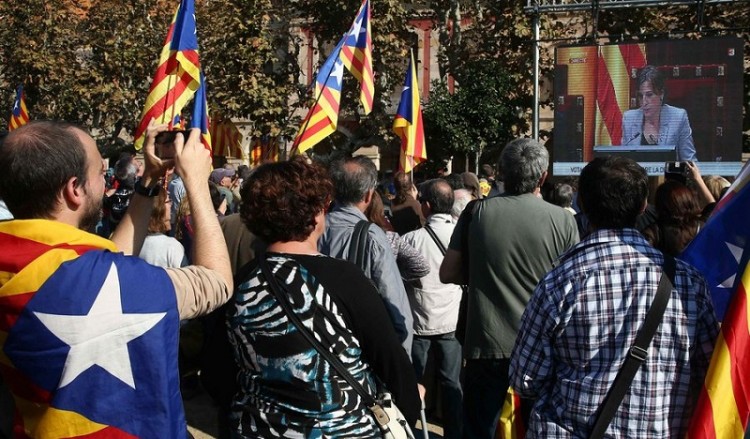 Στο Ανώτατο Δικαστήριο κατέθεσε η πρόεδρος του καταλανικού κοινοβουλίου Κάρμε Φορκαντέλ