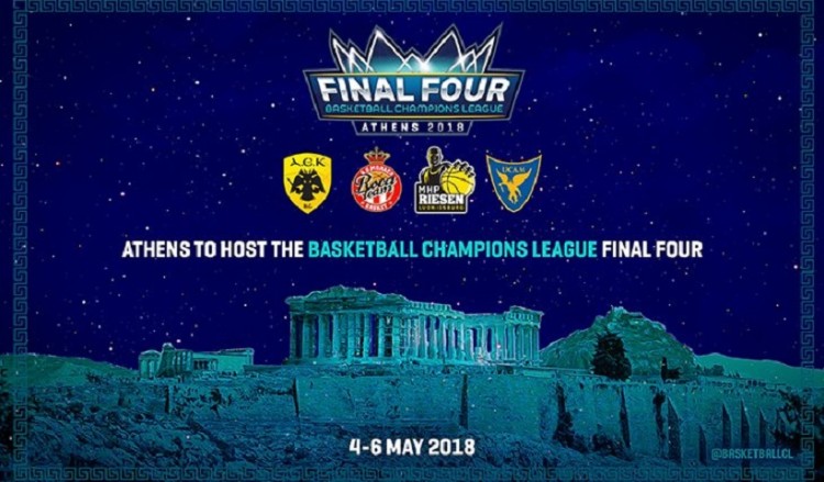 Στην Αθήνα το final-4 του Basket Champions League