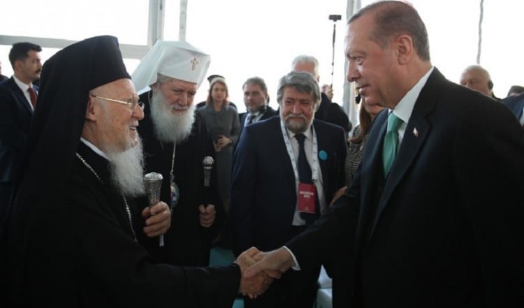 Ο Οικουμενικός Πατριάρχης Βαρθολομαίος συναντά σήμερα τον Ερντογάν