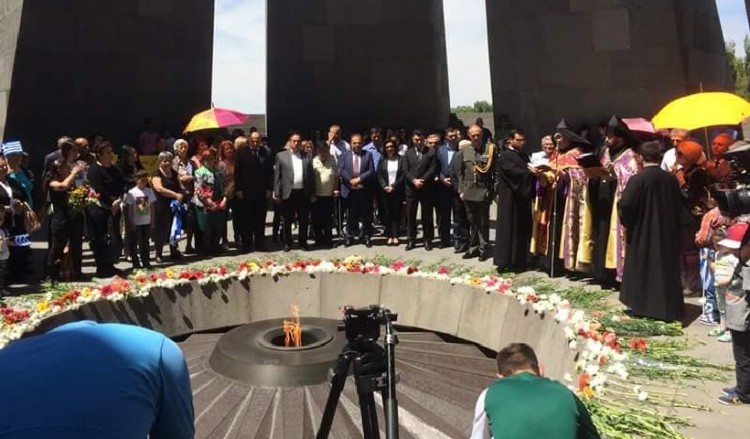 Τίμησαν τη Γενοκτονία των Ποντίων στην Αρμενία