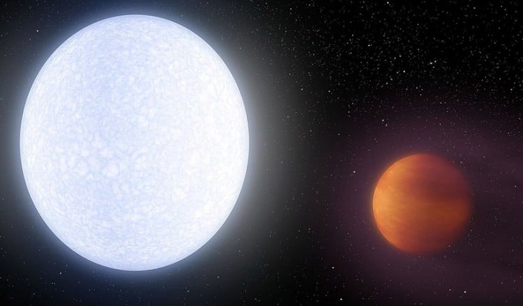 Διάστημα: Εξωπλανήτης με θερμοκρασία 4.300 βαθμών Κελσίου!
