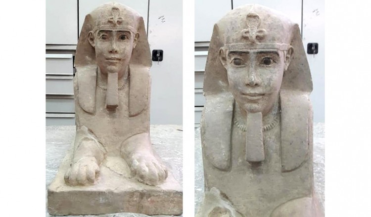 Αίγυπτος: Ανακαλύφθηκε άγαλμα Σφίγγας μέσα σε ναό στο Ασουάν