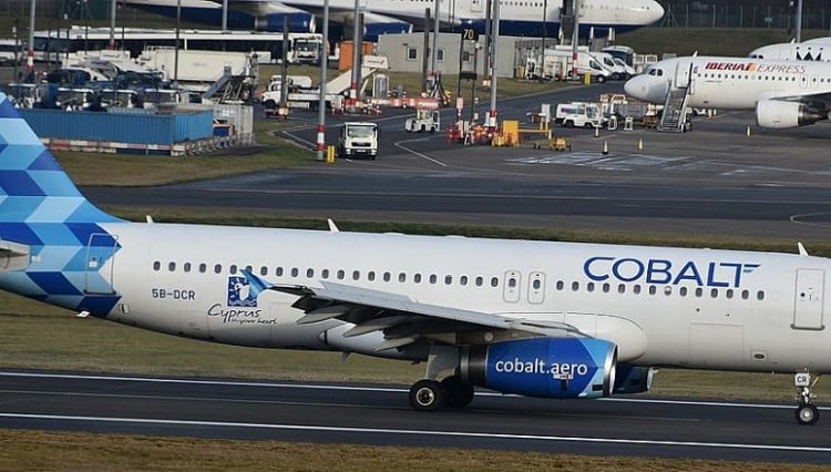 Κύπρος: Κανόνι από την αεροπορική εταιρεία Cobalt