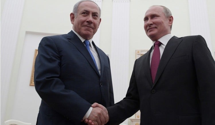 Πρώτη συνάντηση Πούτιν-Νετανιάχου μετά την κατάρριψη του ρωσικού αεροσκάφους