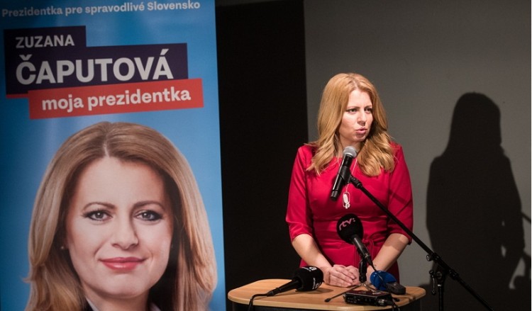 Σλοβακία-προεδρικές εκλογές: Νίκη της Τσαπούτοβα στον πρώτο γύρο