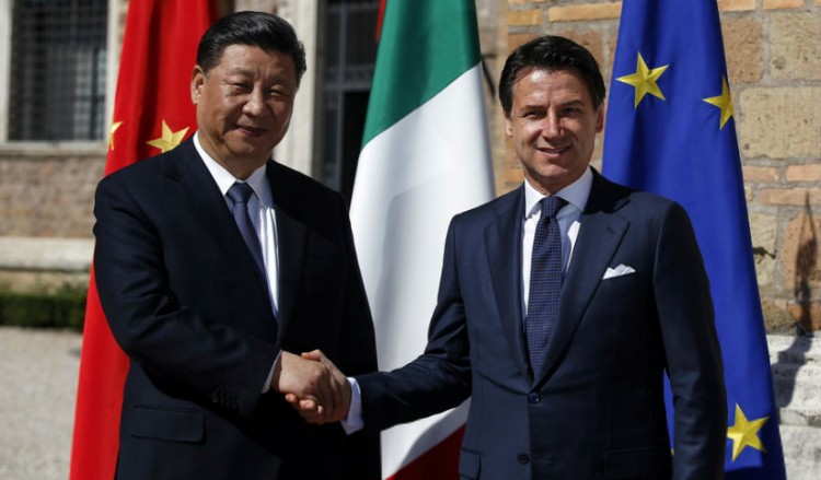Κίνα-Ιταλία υπέγραψαν συμφωνία για τον νέο «Δρόμο του Μεταξιού»