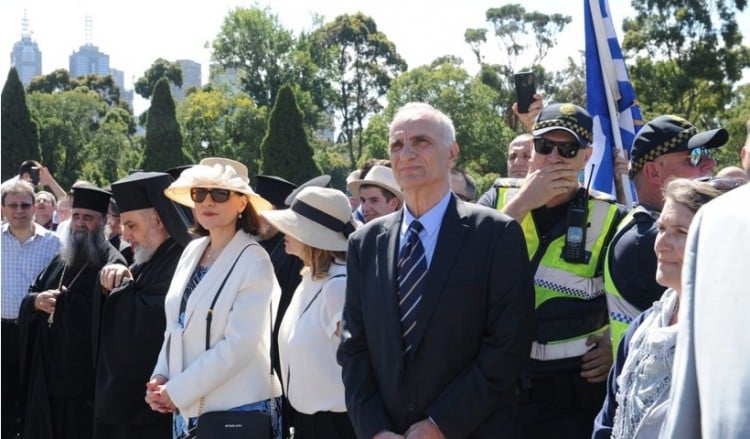 Μελβούρνη: Αποδοκιμασίες κατά Βαρεμένου στην παρέλαση για την 25η Μαρτίου