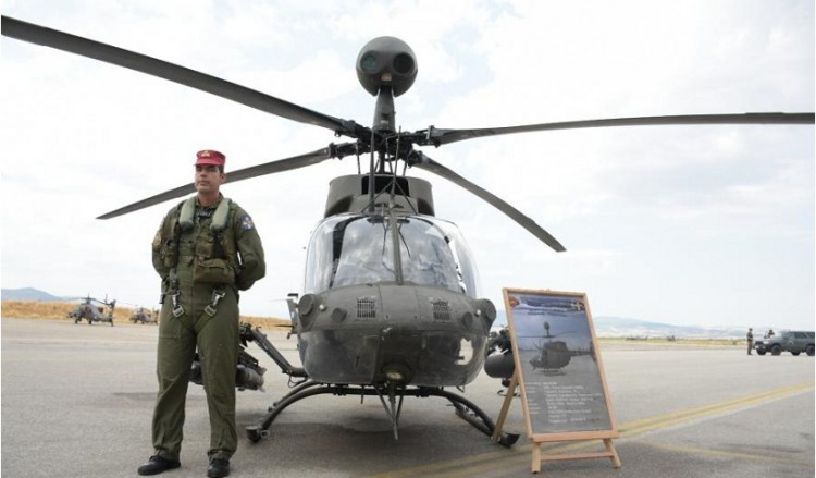 Στεφανοβίκειο: Τελετή παραλαβής ελικοπτέρων CH-47 Chinook και OH-58D Kiowa