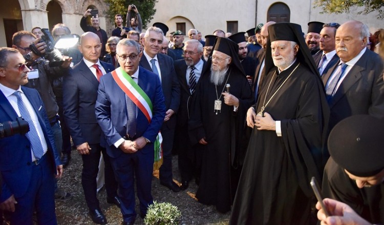 Ο Οικουμενικός Πατριάρχης Βαρθολομαίος για πρώτη φορά στα ελληνόρυθμα χωριά της Καλαβρίας
