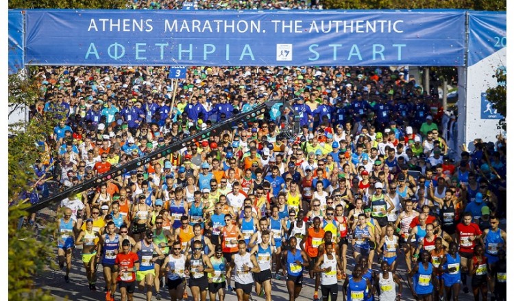 37ος Αυθεντικός Μαραθώνιος της Αθήνας: Συμμετέχουν 60.000 δρομείς από Ελλάδα και εξωτερικό