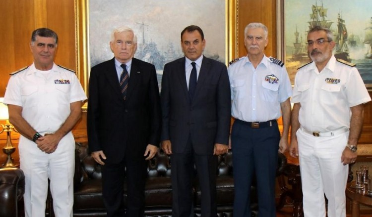 Ο εφοπλιστής Παναγιώτης Λασκαρίδης δώρισε πλοίο στο Πολεμικό Ναυτικό