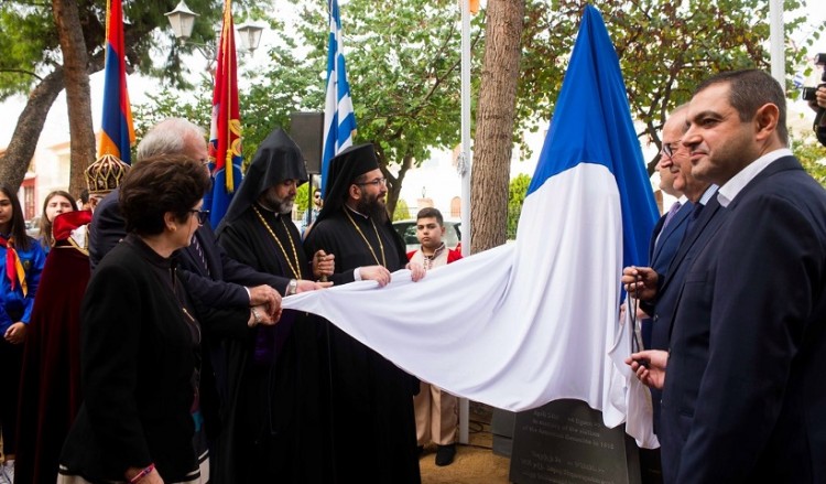 Μνημείο για τη Γενοκτονία των Αρμενίων απέκτησε η Καλαμάτα (φωτο, βίντεο)