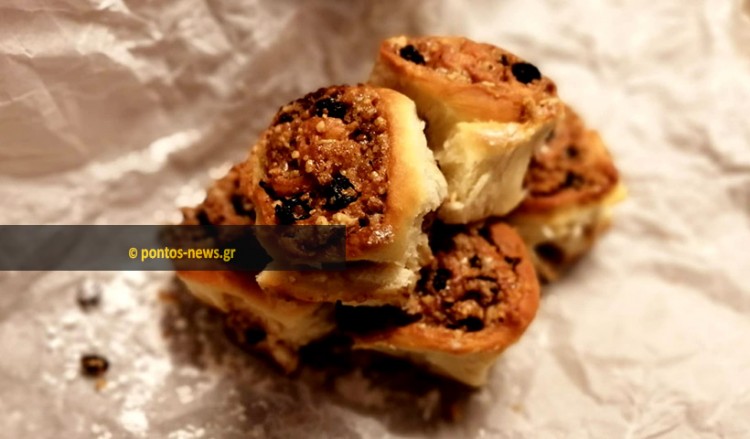 Τα μουχούλια ως... ποντιακά cinnamon roll από τον Σάββα Καρίπογλου