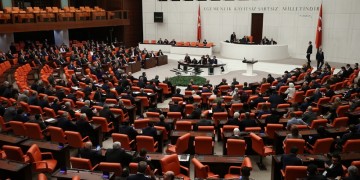 H αίθουσα της τουρκικής Εθνοσυνέλευσης (φωτ.: αρχείο ΕPA)